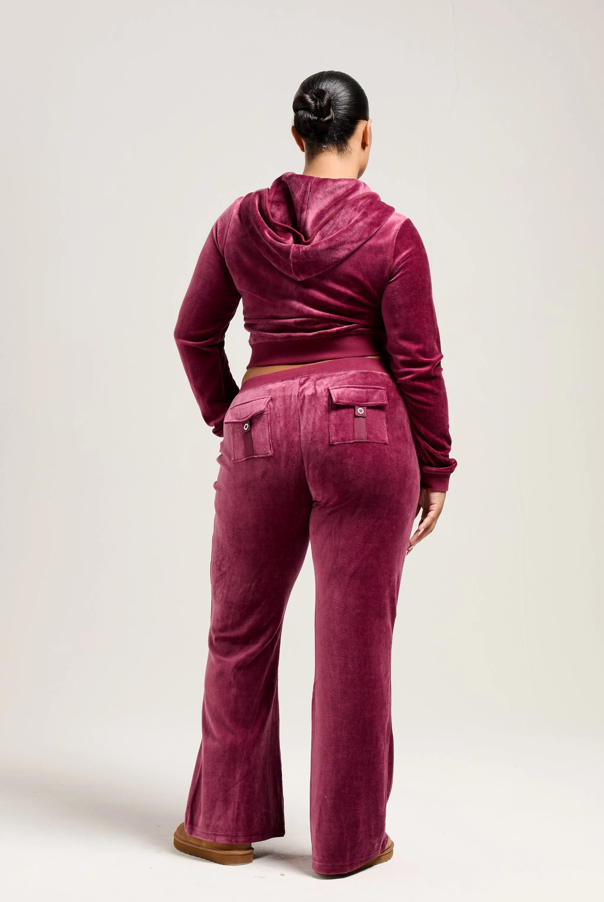 TAWNY PORT BAMBOO VELOUR HERITAGE HOODIE