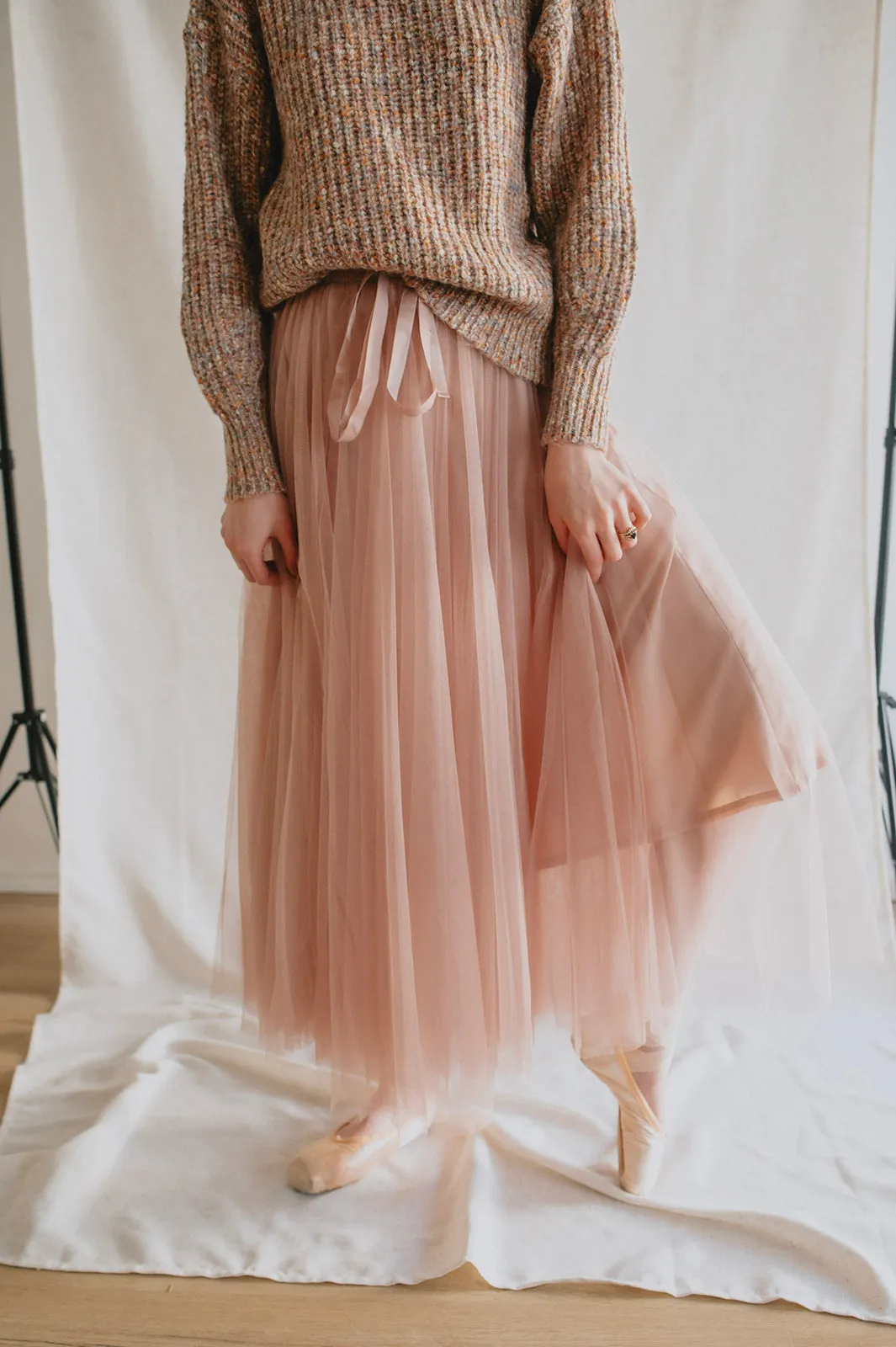 The Misty Melange Pullover Sweater - PLUS