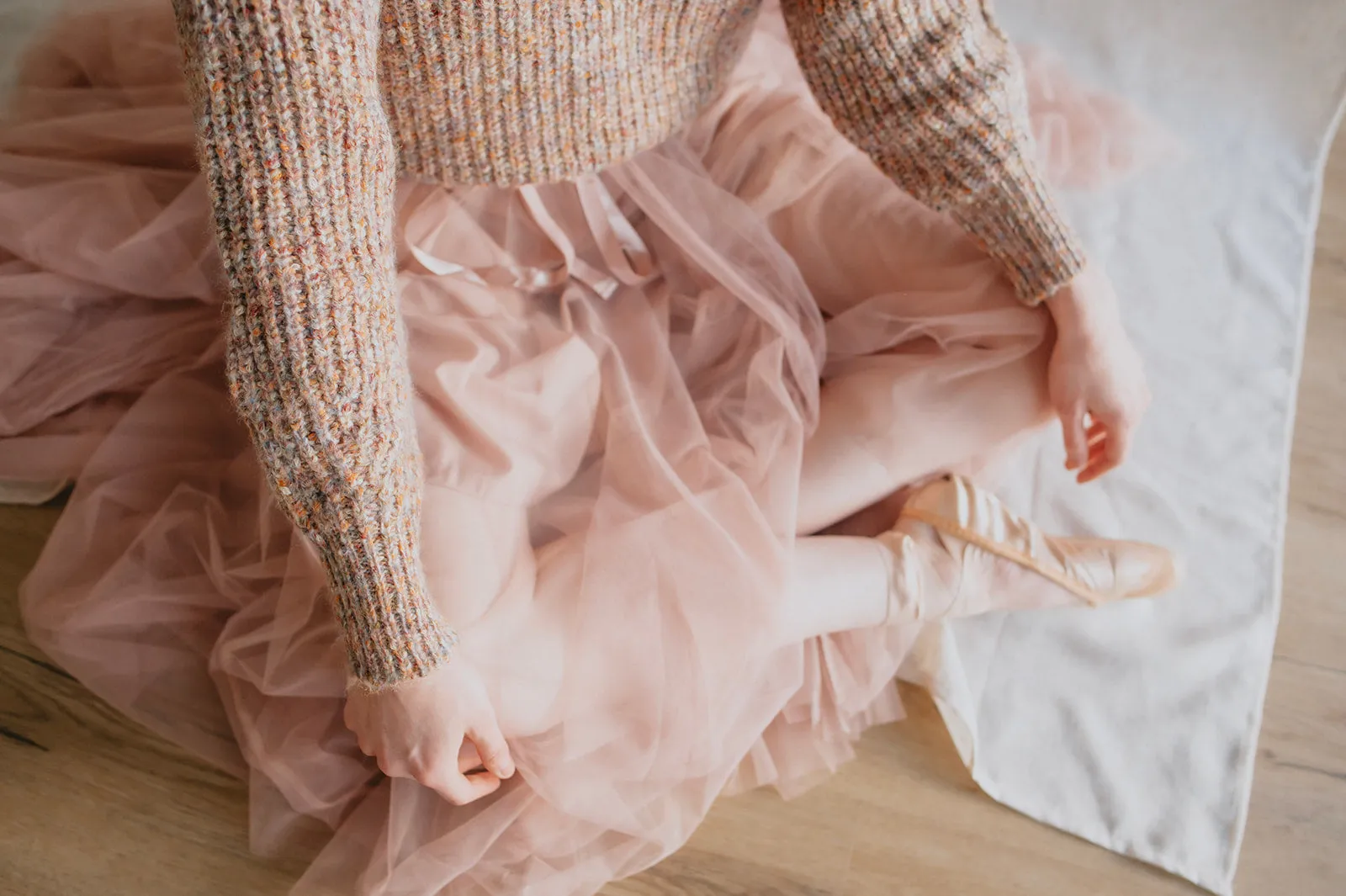 The Misty Melange Pullover Sweater - PLUS