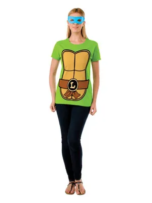 Tmnt Leonardo Ladies Tee Size Xl