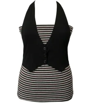 Trendy Shirt Halter Vest Top