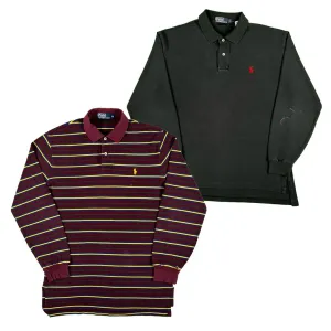 Vintage Polo Ralph Lauren Long Sleeve Polo Shirts- SELECT SHIRT