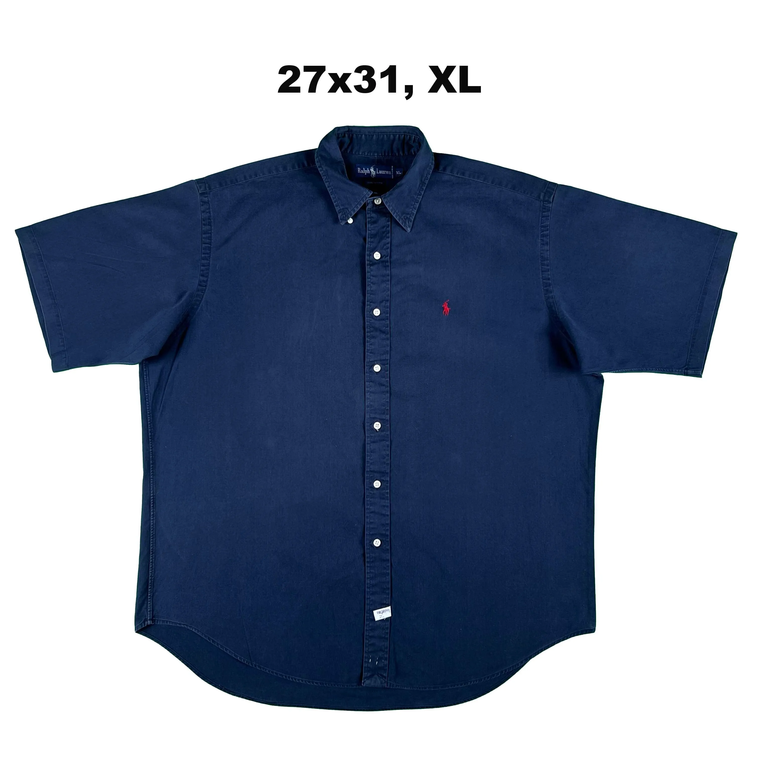 Vintage Ralph Lauren 100% Cotton Button Up Shirts- SELECT SHIRT