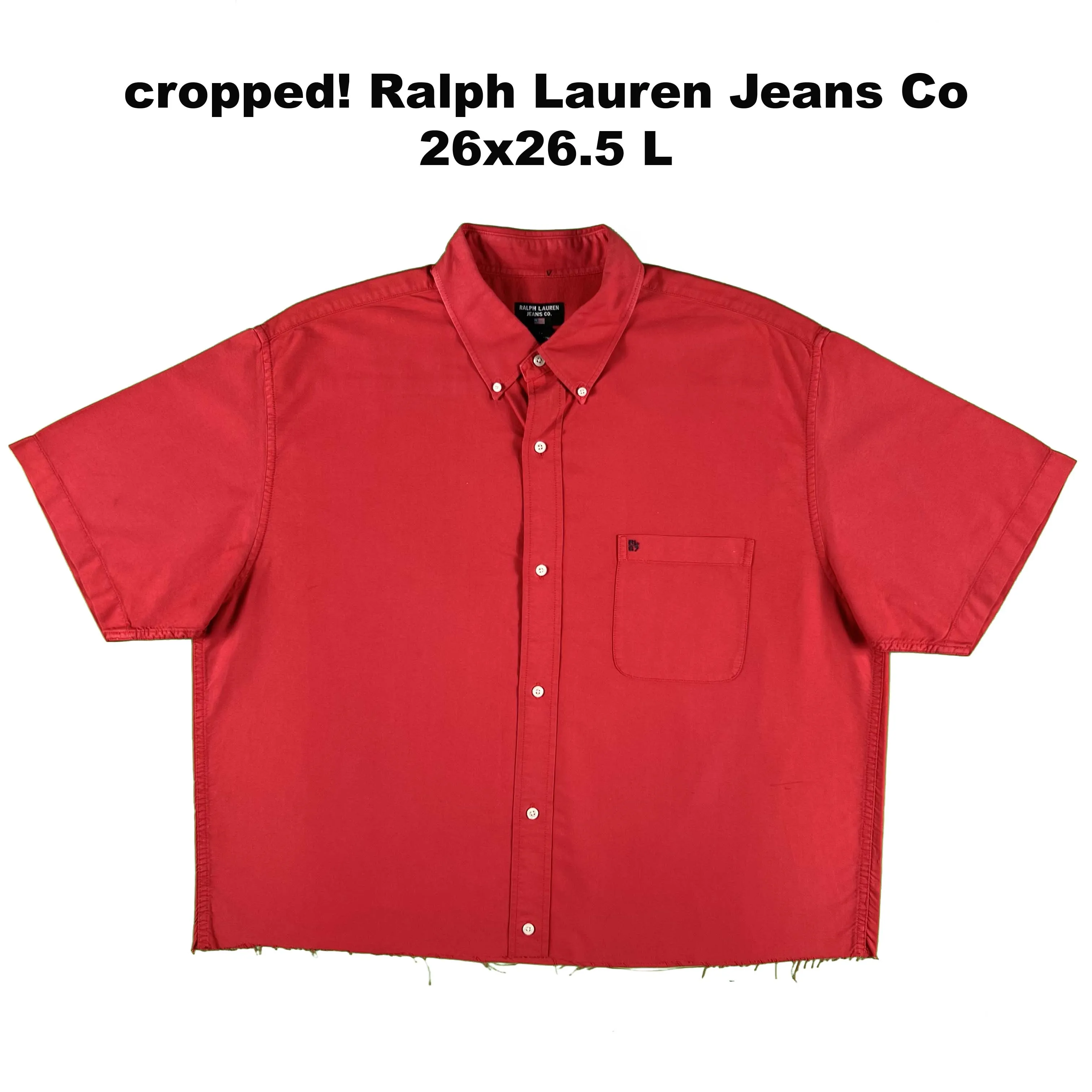 Vintage Ralph Lauren 100% Cotton Button Up Shirts- SELECT SHIRT