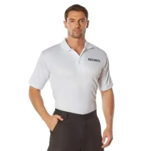 Wicking Security Polo Shirt 100% polyester