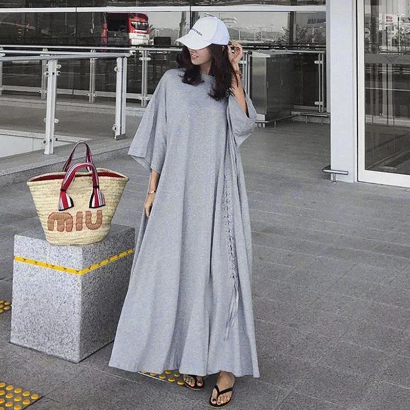 Women Summer Plus Sizes Loose Cozy Dresses