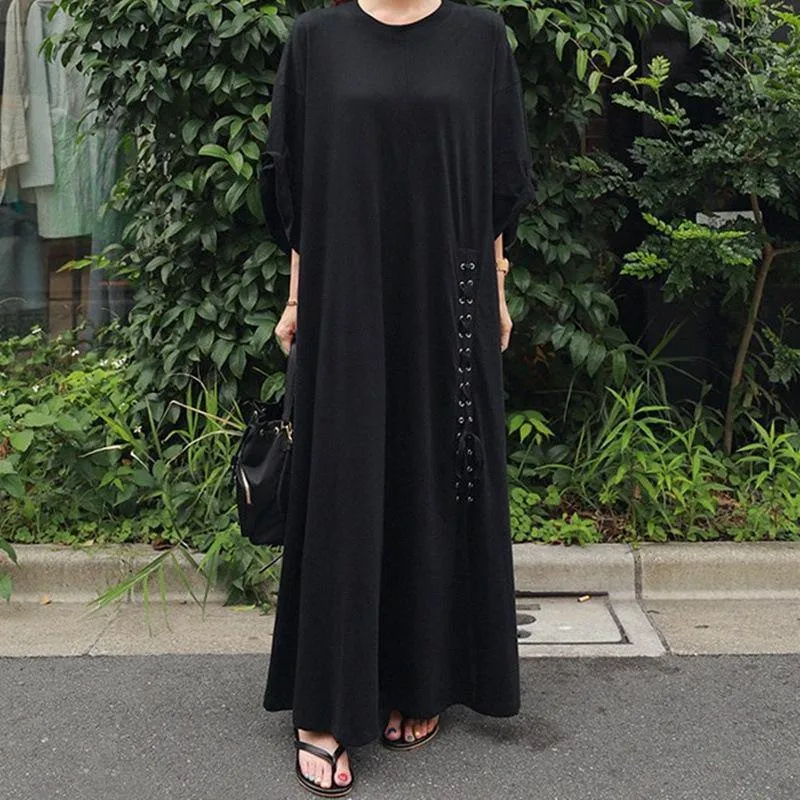 Women Summer Plus Sizes Loose Cozy Dresses