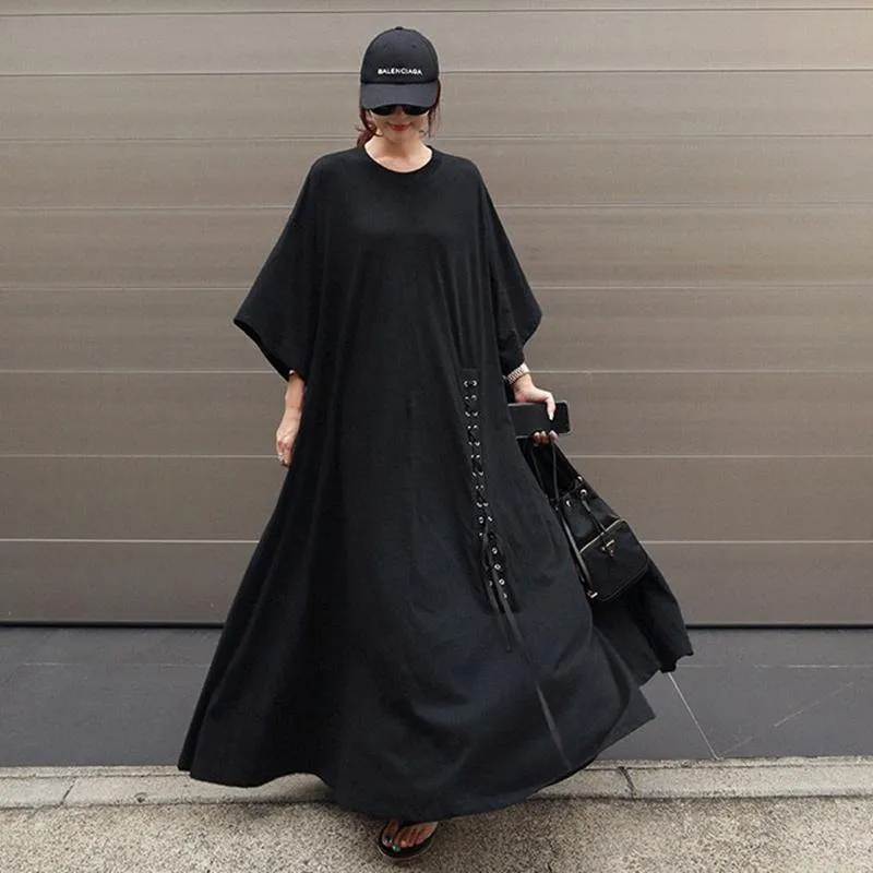 Women Summer Plus Sizes Loose Cozy Dresses